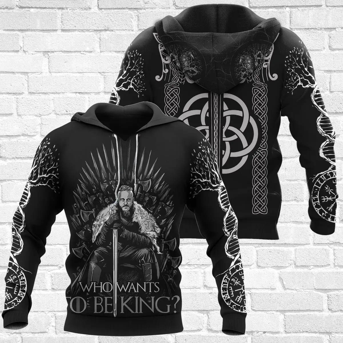 Viking Tattoo Wolf Skull Style 3D Full Print Size Hoodie Man Women Harajuku Outwear Zipper Pullover Sweatshirt Unisex
Viking Tattoo Wolf Skull Style 3D Full Print Size Hoodie Man Women Harajuku Outwear Zipper Pullover Sweatshirt Unisex