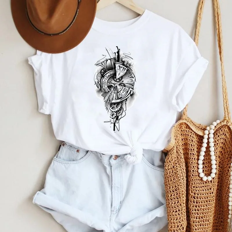 Feather Fashion 2021 Women Tshirts Clothing Casual Printing Cartoon T Shirt Summer Lady Print Tees Stylish Tops Clothes T-shirt
Feather Fashion 2021 Women Tshirts Clothing Casual Printing Cartoon T Shirt Summer Lady Print Tees Stylish Tops Clothes T-shirt