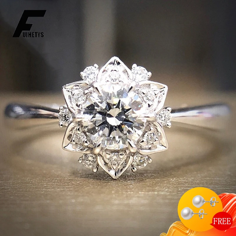 Luxury Charm Rings for Women 925 Silver Jewelry Flower Shaped Zircon Gemstones Wedding Engagement Accessories Ring Wholesale
Luxury Charm Rings for Women 925 Silver Jewelry Flower Shaped Zircon Gemstones Wedding Engagement Accessories Ring Wholesale