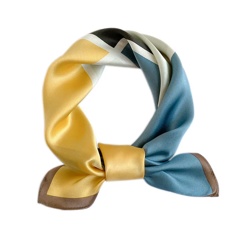 2020 Fashion Neck Scarf New Women 100% Pure Silk Square Scarves Neckerchief Hair Foulard Bandana Lady Headband Hijab Poncho
2020 Fashion Neck Scarf New Women 100% Pure Silk Square Scarves Neckerchief Hair Foulard Bandana Lady Headband Hijab Poncho