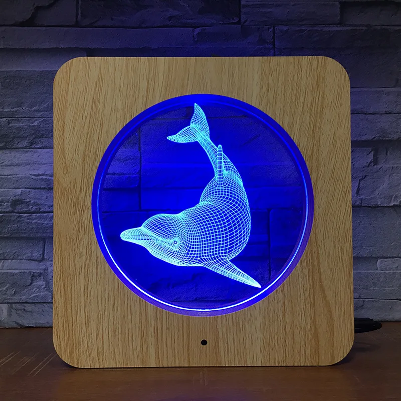 Dolph Image Lamp 3D Visual Photo Frame Light 7 Colors Night Lights USB Atmosphere Bedroom Decoration Lighting for Kids Gift
Dolph Image Lamp 3D Visual Photo Frame Light 7 Colors Night Lights USB Atmosphere Bedroom Decoration Lighting for Kids Gift