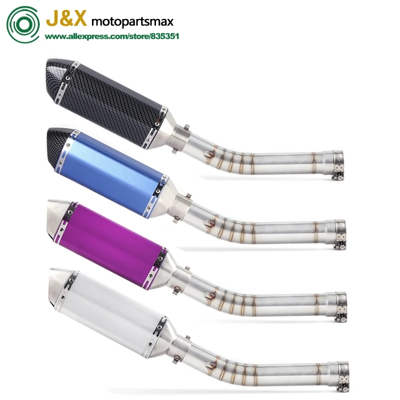 Motorcycle Stainless Steel Exhaust Escape Muffler Middle Link Pipe Slip On Full System Slip On For yamaha YZF-R6 R6 1998-2005
Motorcycle Stainless Steel Exhaust Escape Muffler Middle Link Pipe Slip On Full System Slip On For yamaha YZF-R6 R6 1998-2005