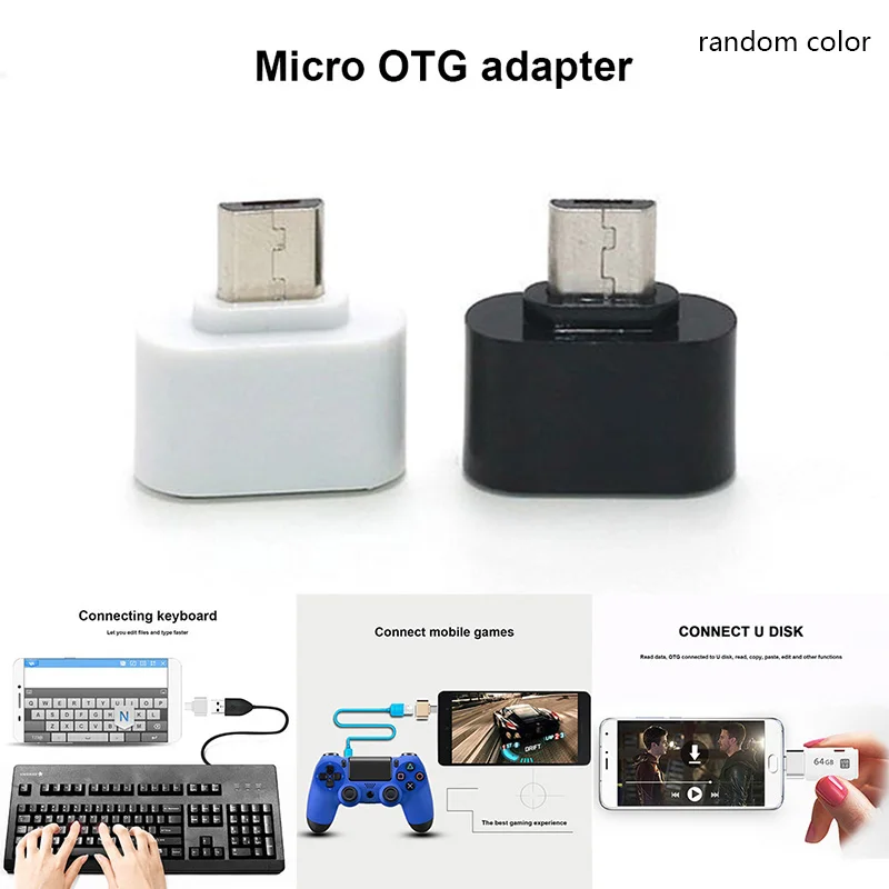 1/10pcs Micro USB/Type-C to OTG USB Port Adatper Converter Connector for Phones Tablet -Drop 
1/10pcs Micro USB/Type-C to OTG USB Port Adatper Converter Connector for Phones Tablet -Drop