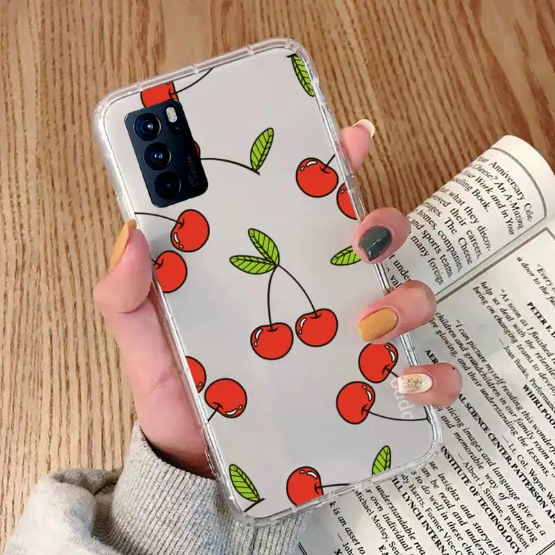 Strawberry Cherry cartoon fruit Phone Case Transparent For OPPO RENO 2 5 Z PRO GTneo REALME Q2 GT 11 FINDX 2 PRO RealmeV 3 5 K7X
Strawberry Cherry cartoon fruit Phone Case Transparent For OPPO RENO 2 5 Z PRO GTneo REALME Q2 GT 11 FINDX 2 PRO RealmeV 3 5 K7X