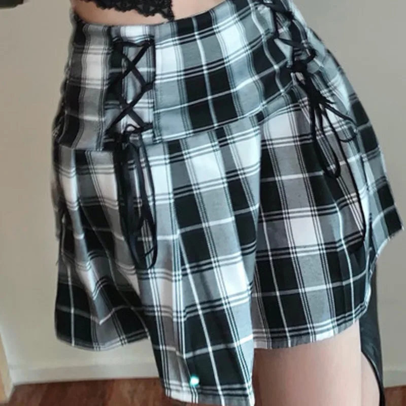 Good Quality American Plaid Vintage Bandage Crop Tops + Strap High Waist Pleated Skirt Suits Two Piece Sets 2021 Ensembles Femme
Good Quality American Plaid Vintage Bandage Crop Tops + Strap High Waist Pleated Skirt Suits Two Piece Sets 2021 Ensembles Femme