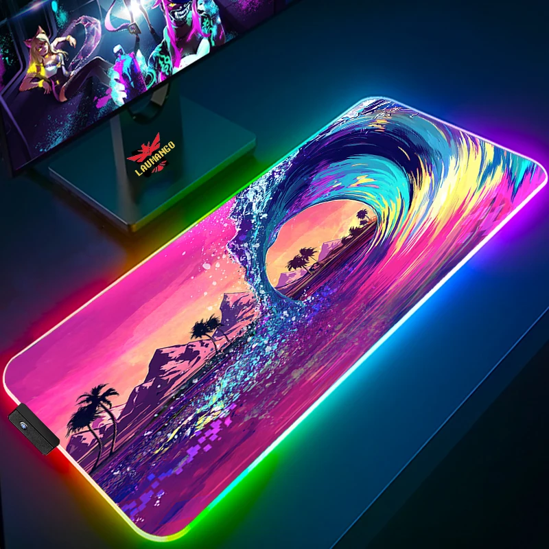 Gaming Mousepad RGB Mouse Pad Gamer Computer Mousepad RGB Backlit Mause Pad Large Mousepad XXL For Desk Keyboard LED Mice Mat
Gaming Mousepad RGB Mouse Pad Gamer Computer Mousepad RGB Backlit Mause Pad Large Mousepad XXL For Desk Keyboard LED Mice Mat