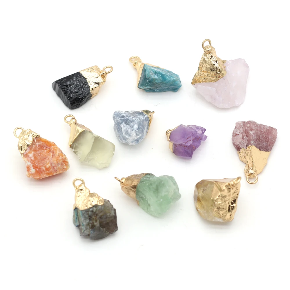 5Pcs Natural Semi-Precious Stones Pendant 15-20mm Irregular Bud Quartz Charm for Jewelry Making DIY Necklace Earring Accessories
5Pcs Natural Semi-Precious Stones Pendant 15-20mm Irregular Bud Quartz Charm for Jewelry Making DIY Necklace Earring Accessories