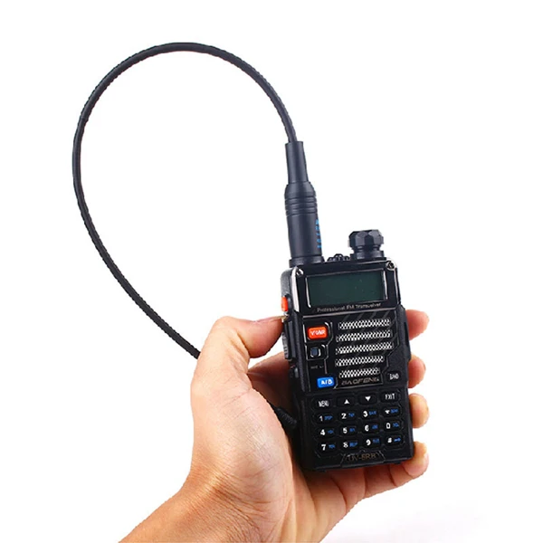 NAGOYA NA-771 Extend Antenna Dual Band VHF/UHF SMA-Female SMA-Male for Radio UV-5R UV-82 BF-888S H-777 RHD-771 Long Antenna 38CM
NAGOYA NA-771 Extend Antenna Dual Band VHF/UHF SMA-Female SMA-Male for Radio UV-5R UV-82 BF-888S H-777 RHD-771 Long Antenna 38CM