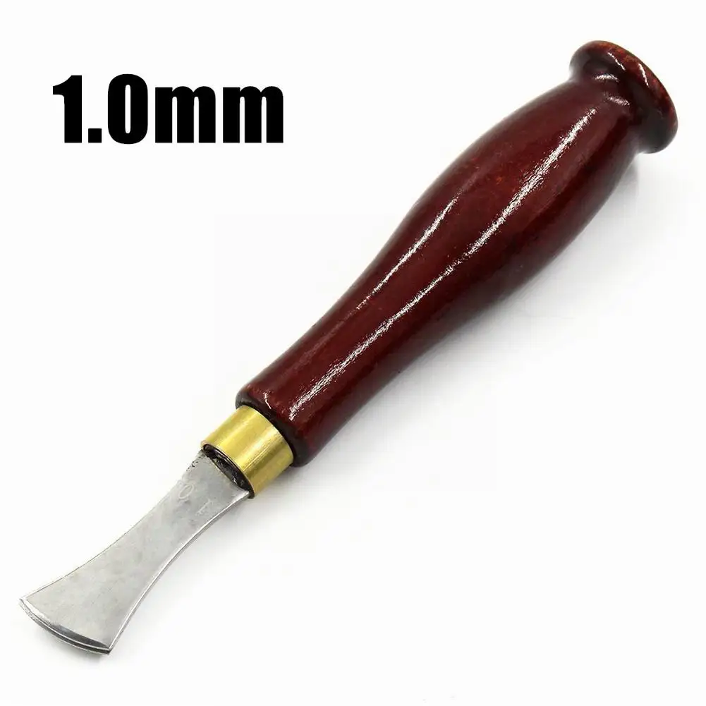 Hand Tool Sewing Stitching Leather Edge Creaser Shallow Slot Crimping Tool