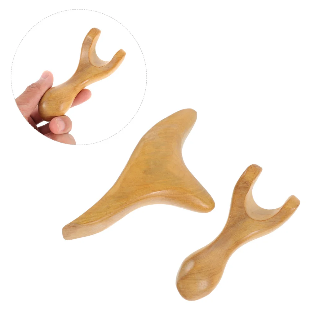 2Pcs Compact Wooden Scraping Tablets Instruments Scraping Plates 
2Pcs Compact Wooden Scraping Tablets Instruments Scraping Plates