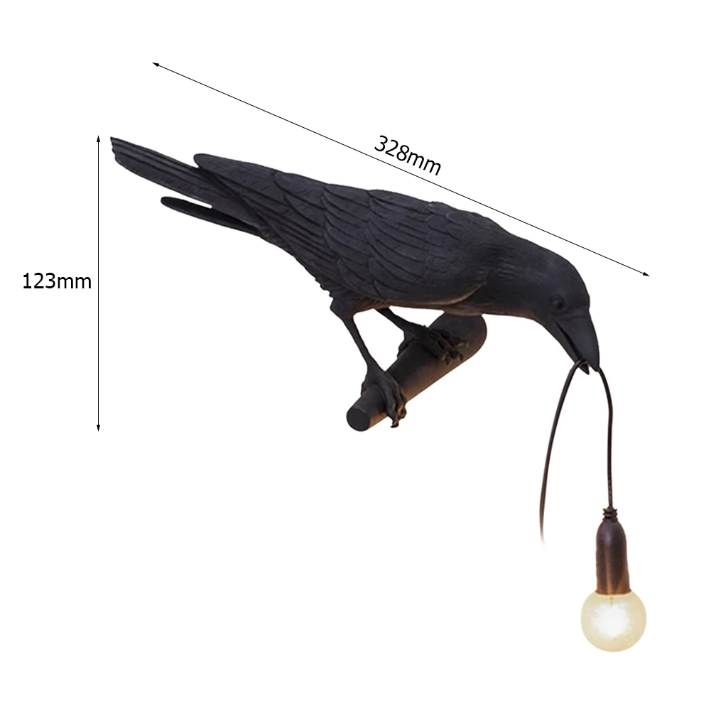 Designer Bird Lamp LED Wall Lamp With Plug In Cord Living Room bedside Lights Aisle Restaurant Home Room Decor Bird Wall Light
Designer Bird Lamp LED Wall Lamp With Plug In Cord Living Room bedside Lights Aisle Restaurant Home Room Decor Bird Wall Light
