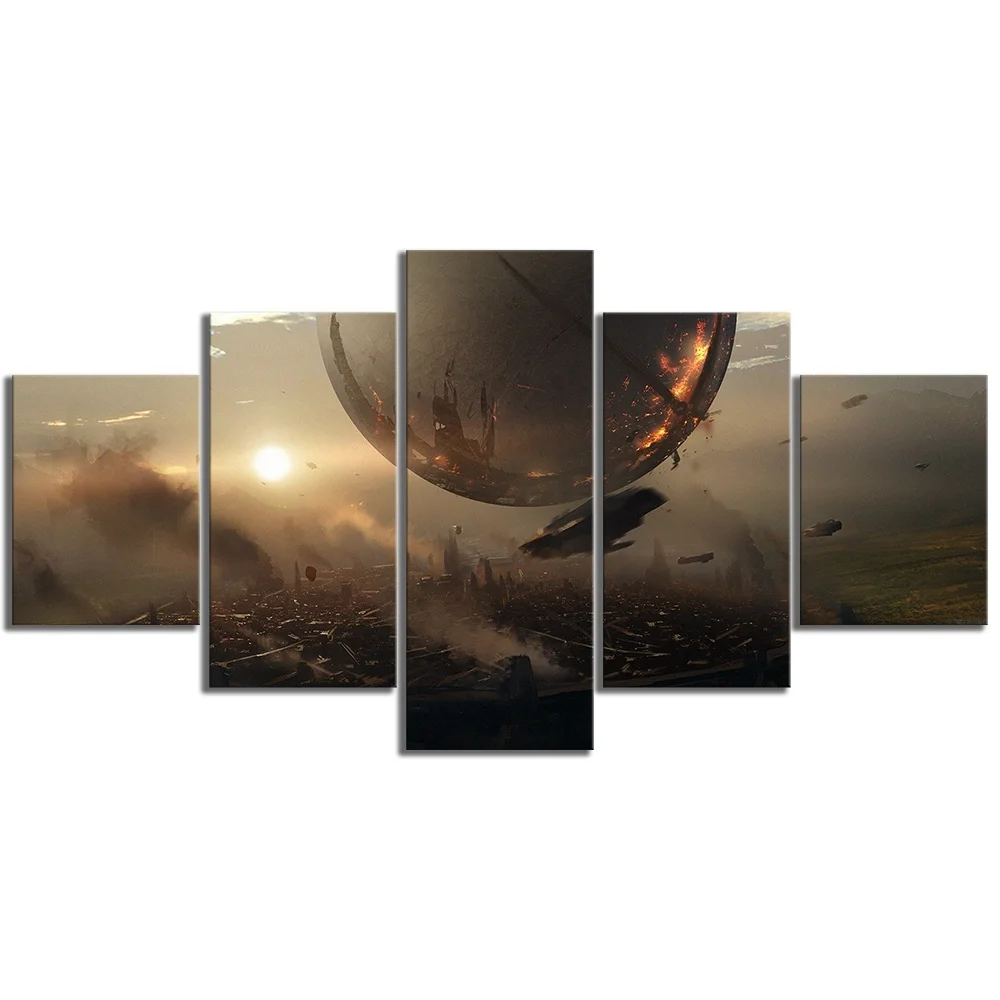 5 Piece Artwork Canvas Art Destiny 2 Game Poster Decorative for Home Decor Art Framework Modular
5 Piece Artwork Canvas Art Destiny 2 Game Poster Decorative for Home Decor Art Framework Modular