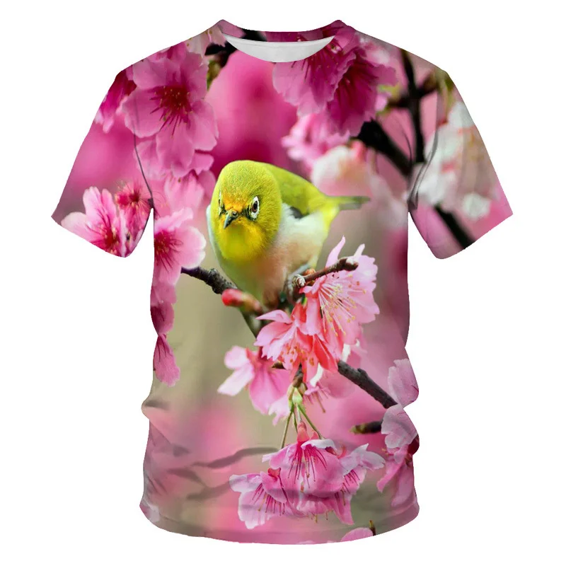 3D Printed Bird T-shirt Parrot T Shirt Women Flower Tshirt Hip Hop Tee Round Neck Short Sleeve Men sweatshirt shirt Casual Tops
3D Printed Bird T-shirt Parrot T Shirt Women Flower Tshirt Hip Hop Tee Round Neck Short Sleeve Men sweatshirt shirt Casual Tops