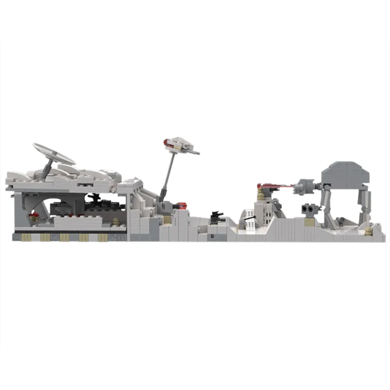 MOC-46597 Space Wars Movie Figures Micro Hoths DIY Blocks Bricks Set Battle Scene DIY Educational Kids Toy Gift
MOC-46597 Space Wars Movie Figures Micro Hoths DIY Blocks Bricks Set Battle Scene DIY Educational Kids Toy Gift