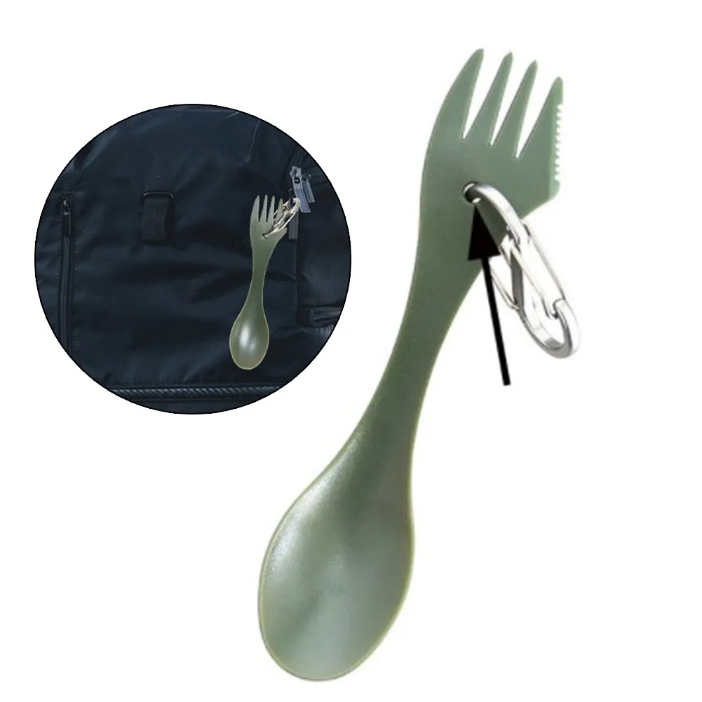 3 In 1 Spoon Fork Cutter Outdoor Travel Camping Hiking Picnic Utensils Plastic Spork Combo Travelling Gadget Cutlery Tableware
3 In 1 Spoon Fork Cutter Outdoor Travel Camping Hiking Picnic Utensils Plastic Spork Combo Travelling Gadget Cutlery Tableware