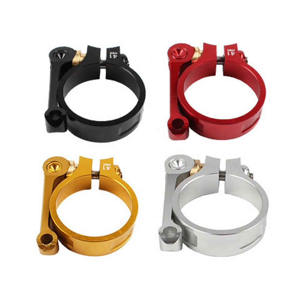 Bike Seatpost Clamp 41 MM Aluminium Alloy Seat Tube Clamp Quick Release Bike Saddle Seat Clamp Bicycle Accessories
Bike Seatpost Clamp 41 MM Aluminium Alloy Seat Tube Clamp Quick Release Bike Saddle Seat Clamp Bicycle Accessories