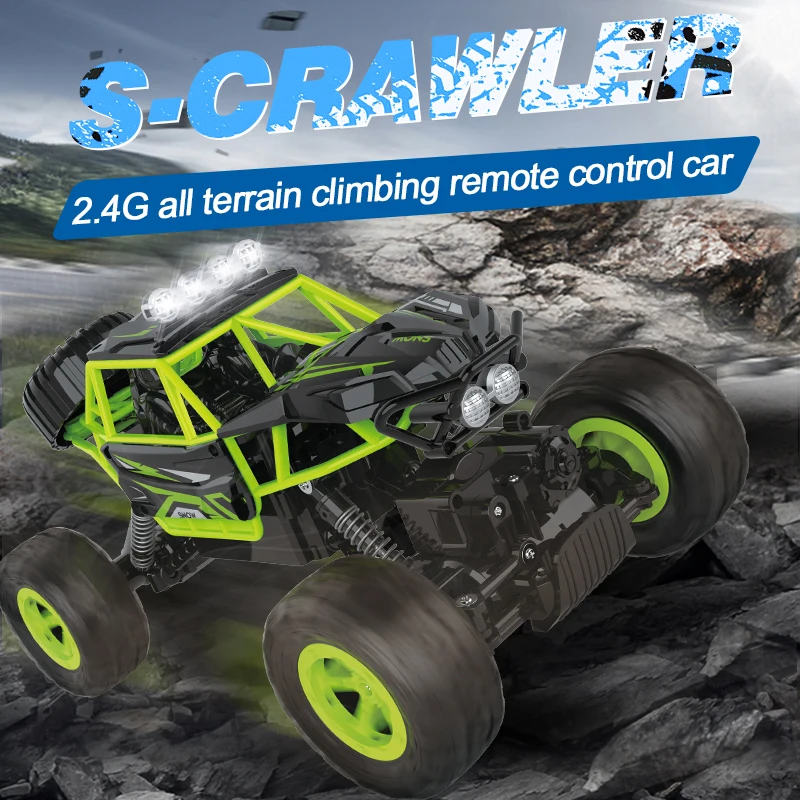 4WD 2.4G High Speed Monster Vehicle Racing RC Remote Control Car With Big Foot Competition Buggy Off-Road Car Toy for Child Gift
4WD 2.4G High Speed Monster Vehicle Racing RC Remote Control Car With Big Foot Competition Buggy Off-Road Car Toy for Child Gift