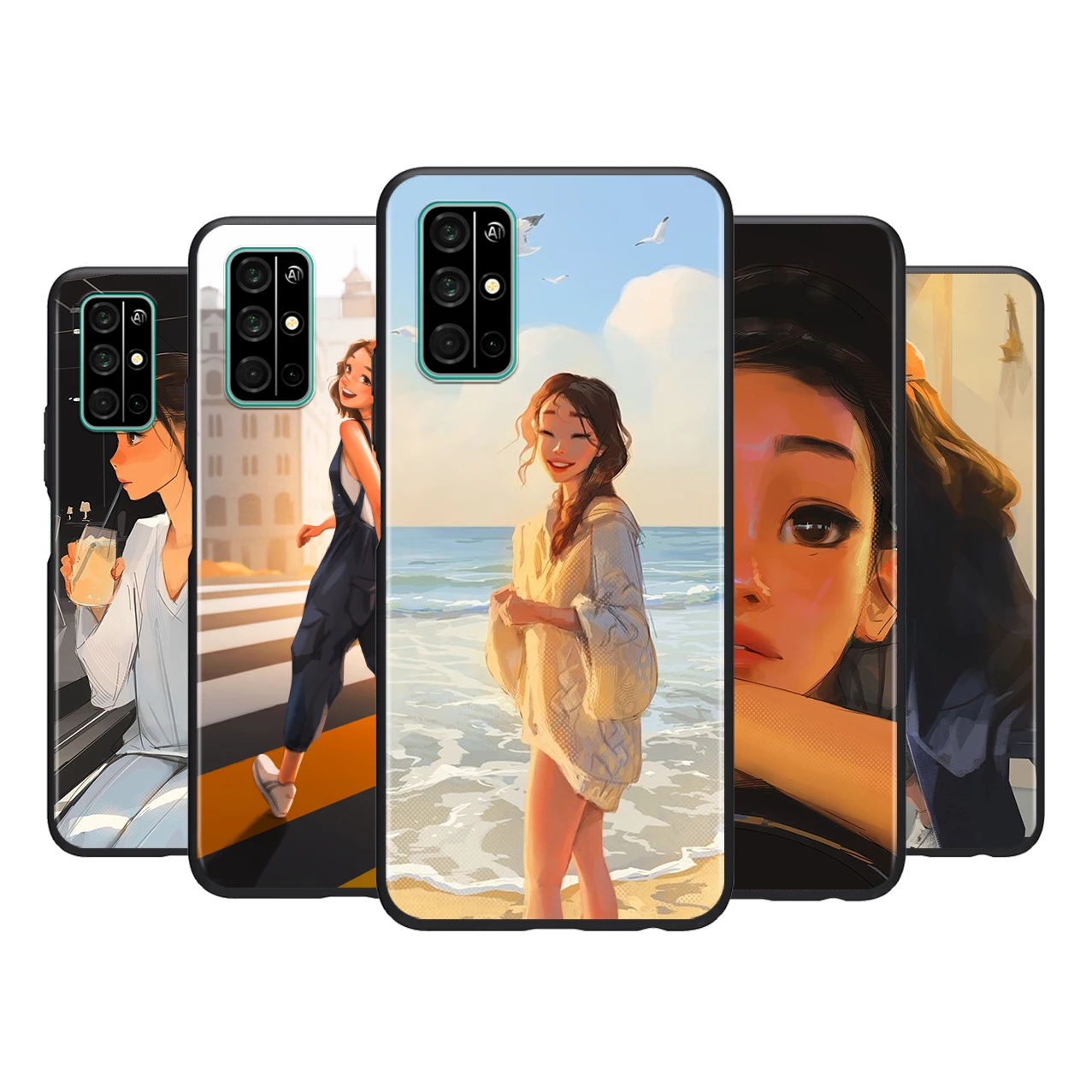 Fashion Cool Black Girls For HUAWEI Honor 50 30 V30 20 View 20 20E X10 10 Pro SE Lite 5G Silicone Black Soft Phone Case
Fashion Cool Black Girls For HUAWEI Honor 50 30 V30 20 View 20 20E X10 10 Pro SE Lite 5G Silicone Black Soft Phone Case