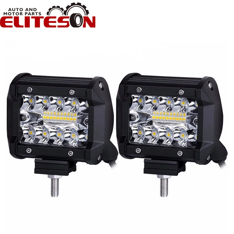 Eliteson 60W 12V 24V LED Light Bars 4 Inch Work Lamp For Car Headlight 6000K Driving Working Bulbs Flood Beam Auto Fog Headlamp
Eliteson 60W 12V 24V LED Light Bars 4 Inch Work Lamp For Car Headlight 6000K Driving Working Bulbs Flood Beam Auto Fog Headlamp