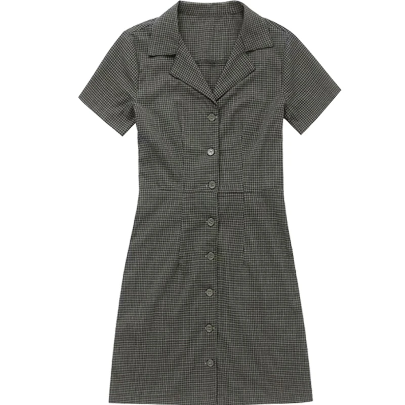 American Style Vintage Suit Collar Elegant Slim Fit Hong Kong Style Dress Ins Blogger Style Small Yamamoto Skirt A- Line Dress
American Style Vintage Suit Collar Elegant Slim Fit Hong Kong Style Dress Ins Blogger Style Small Yamamoto Skirt A- Line Dress