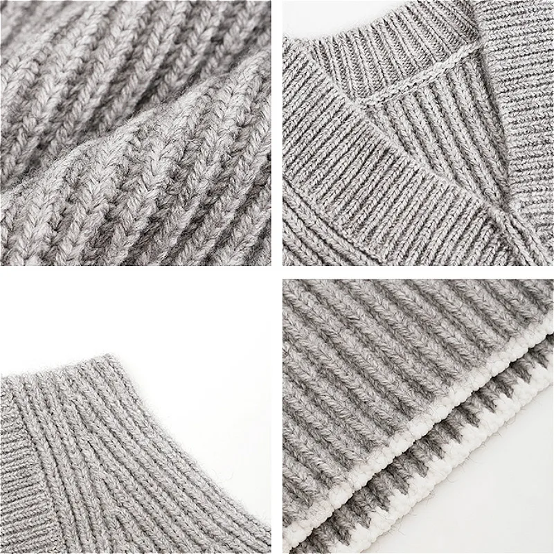 Sweater Vest Women Sleeveless Sweaters Knitted Solid Loose Autumn Korean Style Streetwear Fashion Black Gray Femme BF Harajuku
Sweater Vest Women Sleeveless Sweaters Knitted Solid Loose Autumn Korean Style Streetwear Fashion Black Gray Femme BF Harajuku