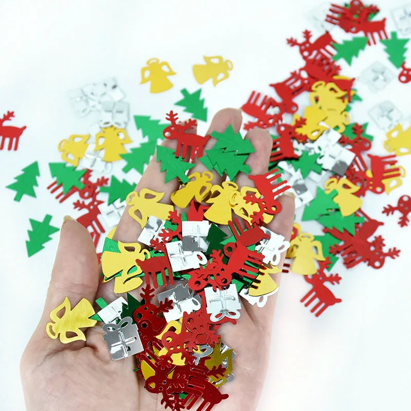 15g Christmas Series Confetti Glitter Snowflake Xmas Tree Plastic Confetti Throwing Christmas New Year Party Table Decorations 7
15g Christmas Series Confetti Glitter Snowflake Xmas Tree Plastic Confetti Throwing Christmas New Year Party Table Decorations 7