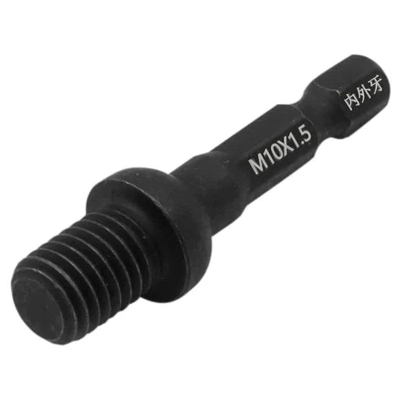 3PCS 1/4 inch M6 M8 M10 Nut Locking Screw Hex Shank Electric Drill Chuck