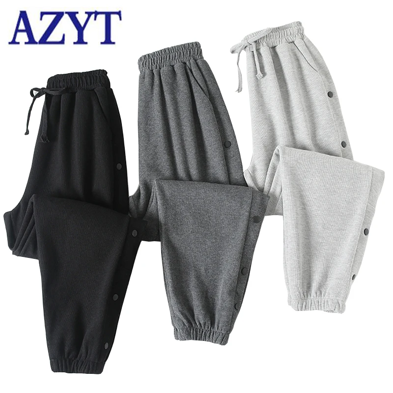 AZYT 2021 Fashion Streetwear Women Cargo Pants Spring Autumn High Waist Button Female Trousers Casual Solid Sweatpants Women
AZYT 2021 Fashion Streetwear Women Cargo Pants Spring Autumn High Waist Button Female Trousers Casual Solid Sweatpants Women