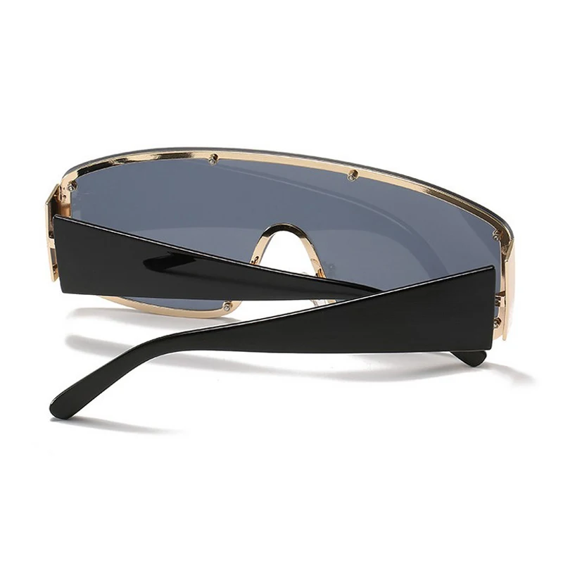 New One Piece Sunglasses Women Luxury Eyeglasses Female Retro Oversized Square Large Frame Metal Rivet Ladies Oculos De Sol
New One Piece Sunglasses Women Luxury Eyeglasses Female Retro Oversized Square Large Frame Metal Rivet Ladies Oculos De Sol