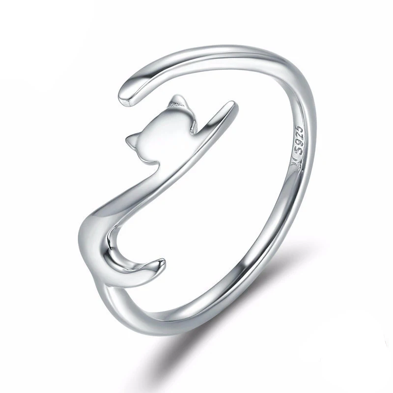 Cat Band Rings Open Rings For Women Party Finger Rings Jewelry Lovely Girls Ring
Cat Band Rings Open Rings For Women Party Finger Rings Jewelry Lovely Girls Ring