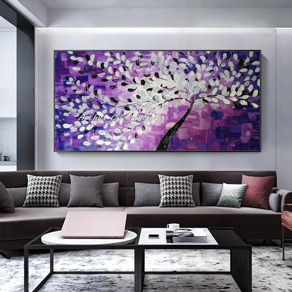 Arthyx,Hand Painted Thick Texture Tree Flower Oil Painting On Canvas,Modern Abstract Wall Art Picture For Living Room Home Decor
Arthyx,Hand Painted Thick Texture Tree Flower Oil Painting On Canvas,Modern Abstract Wall Art Picture For Living Room Home Decor