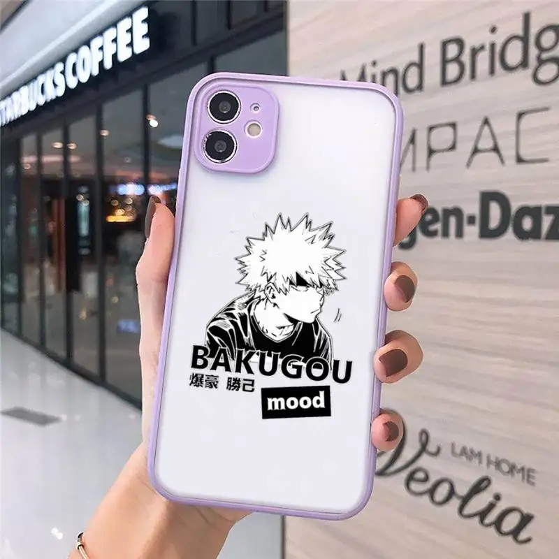 Popular anime hot Phone Cases Matte transparent For Purple iPhone 12 Mini 11 Pro XR XS Max 7 8 Plus X Back Cover
Popular anime hot Phone Cases Matte transparent For Purple iPhone 12 Mini 11 Pro XR XS Max 7 8 Plus X Back Cover