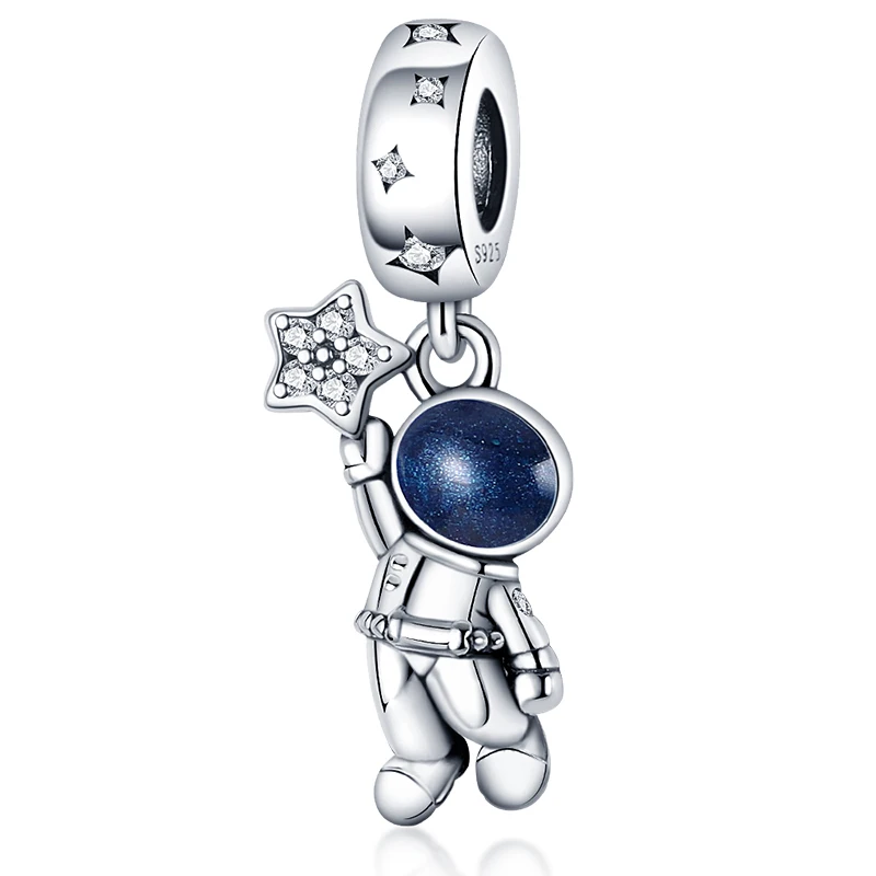 2021 New 925 Sterling Silver Astronaut In The Galaxy Charm Beads Fit Original Pandora Bracelet Fine Silver Jewelry Gift
2021 New 925 Sterling Silver Astronaut In The Galaxy Charm Beads Fit Original Pandora Bracelet Fine Silver Jewelry Gift