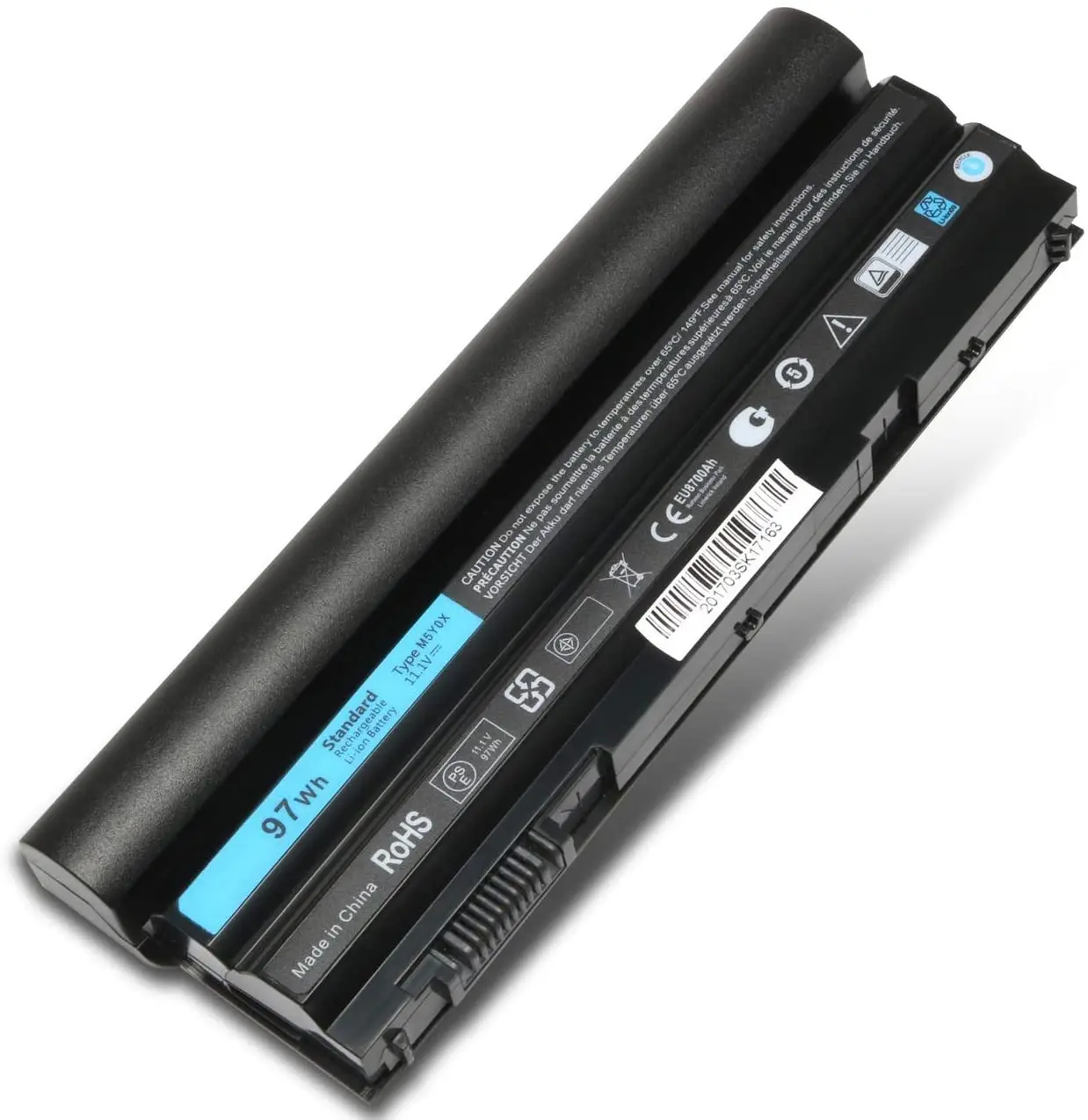 11.1V 97WH M5Y0X 71R31 8858X NHXVW T54FJ X57F1 T54F3 Laptop Battery For DELL Latitude E6420 E6520 E5420 E5520 E6430
11.1V 97WH M5Y0X 71R31 8858X NHXVW T54FJ X57F1 T54F3 Laptop Battery For DELL Latitude E6420 E6520 E5420 E5520 E6430