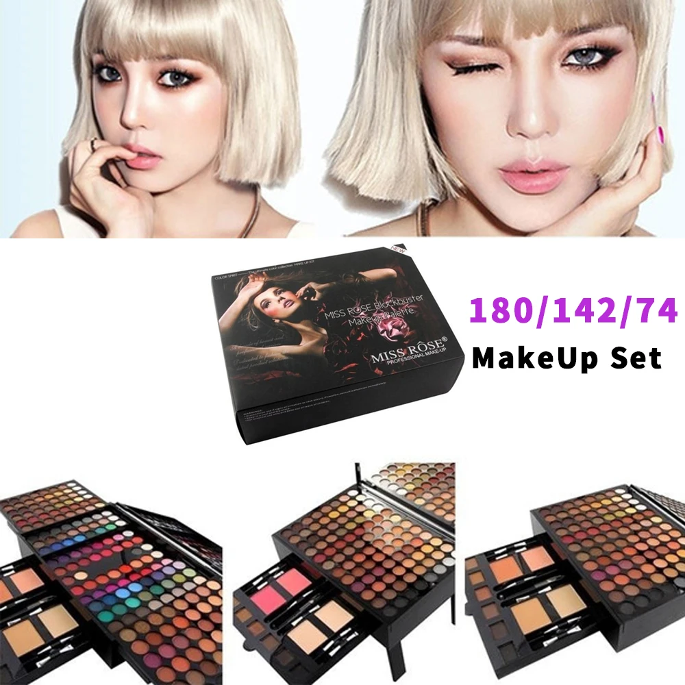 Long Lasting 180 Colors Multicolor Shimmer Glitter Matte Soft Eyeshadow Palette Set Women Makeup kit With Mirror brush 2021 new
Long Lasting 180 Colors Multicolor Shimmer Glitter Matte Soft Eyeshadow Palette Set Women Makeup kit With Mirror brush 2021 new