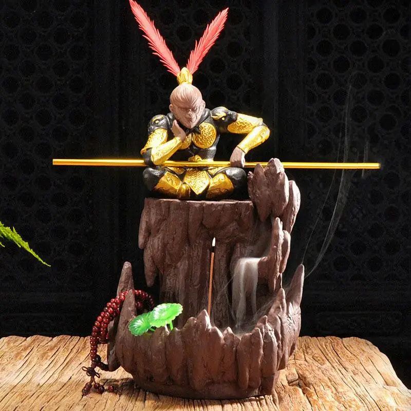 Qitiandasheng подставка для благовоний Suwukong подставка для благовоний водопад подставка для благовоний фарфоровая курильница с 20 шт. конусов 
Qitiandasheng подставка для благовоний Suwukong подставка для благовоний водопад подставка для благовоний фарфоровая курильница с 20 шт. конусов