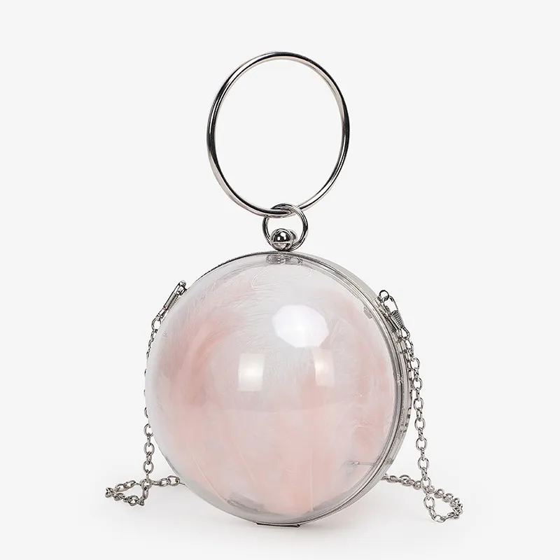 Women’s wear simple transparent round ball hand one shoulder messenger bag mini chain women’s wear wholesaleJT430050
Women’s wear simple transparent round ball hand one shoulder messenger bag mini chain women’s wear wholesaleJT430050
