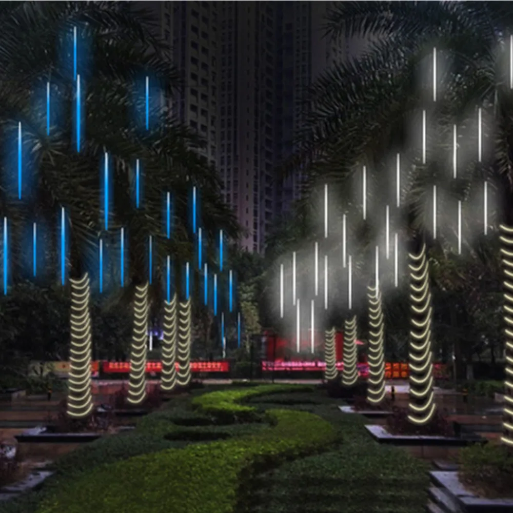 30cm Outdoor Meteor Shower Rain 8 Tubes Led String Lights Waterproof For Christmas Wedding Party Decoration
30cm Outdoor Meteor Shower Rain 8 Tubes Led String Lights Waterproof For Christmas Wedding Party Decoration