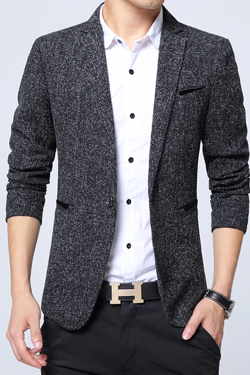 iSurvivor 2021 Spring jacket blazer male 100% cotton casual blazer male blazer male casual fashion youth popular
iSurvivor 2021 Spring jacket blazer male 100% cotton casual blazer male blazer male casual fashion youth popular