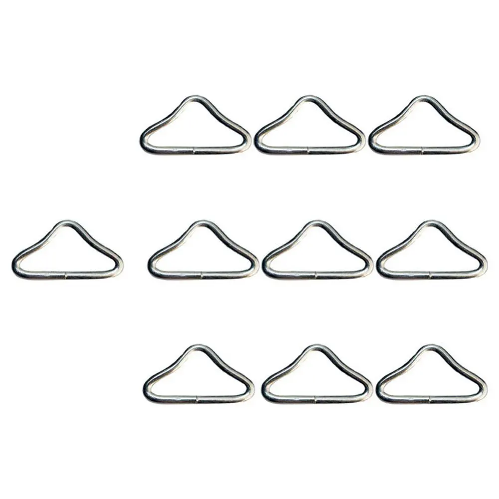 10PCS Trampoline V Rings Stainless Steel Triangle Rings Buckle For Strap Keeper Trampoline Bounce Bed Accessories Replacement
10PCS Trampoline V Rings Stainless Steel Triangle Rings Buckle For Strap Keeper Trampoline Bounce Bed Accessories Replacement