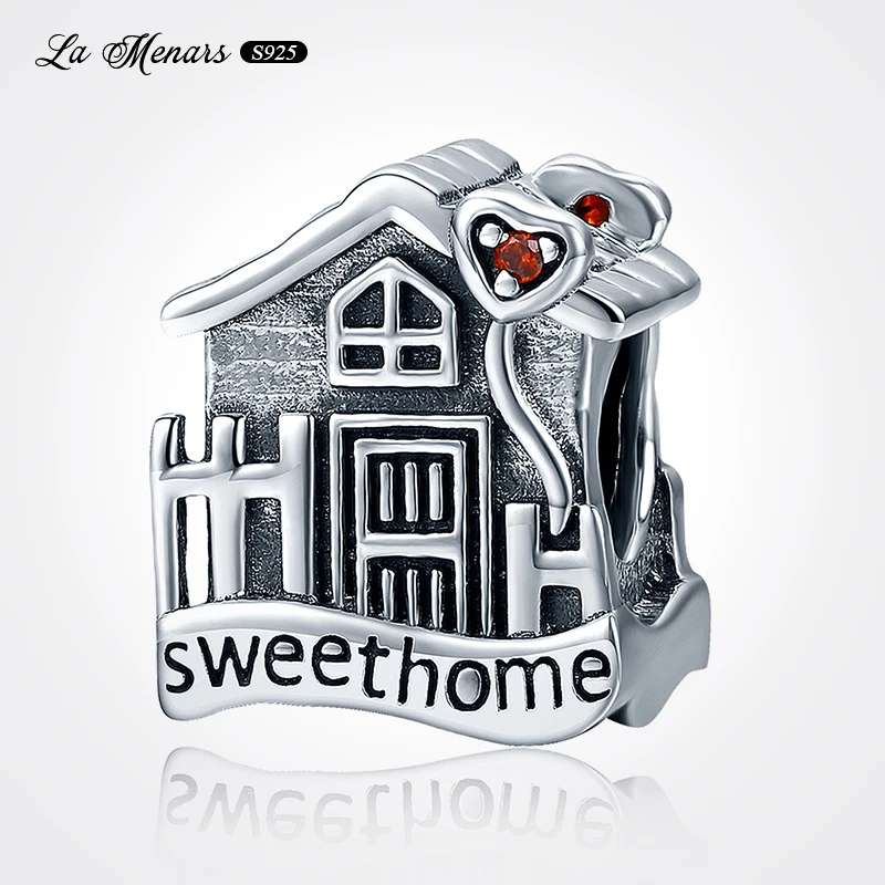 Sweet Home Bead Charm Fit Original Pandora Charms Bracelet Genuine 925 Sterling Silver For Women Fine Jewelry DIY Making
Sweet Home Bead Charm Fit Original Pandora Charms Bracelet Genuine 925 Sterling Silver For Women Fine Jewelry DIY Making