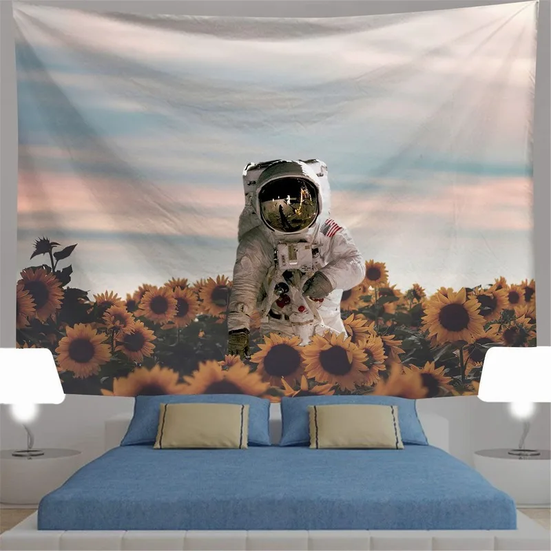 

Astronaut Spaceman Universe Outer Space Hanging Wall Tapestry Home Improvements Boy Bedroom Decoration Living Room Home Decor