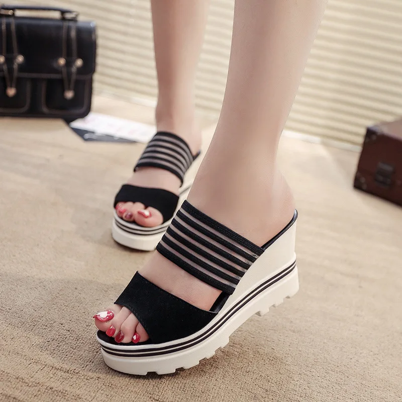 2021 New Korean Style Wedge with Women's Sandals Platform Platform Sandals Women's Sandals Flat Sandals and Slippers
2021 New Korean Style Wedge with Women's Sandals Platform Platform Sandals Women's Sandals Flat Sandals and Slippers
