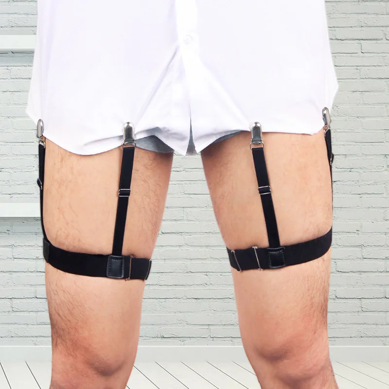 2 Pcs Men Shirt Stays Belt with Non-slip Locking Clips Keep Shirt Tucked Leg Thigh Suspender Garters Strap Adjustable Locking
2 Pcs Men Shirt Stays Belt with Non-slip Locking Clips Keep Shirt Tucked Leg Thigh Suspender Garters Strap Adjustable Locking