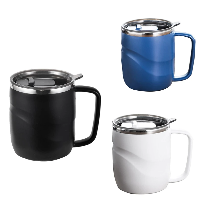 Изолированная кофейная кружка из нержавеющей стали с раздвижной крышкой, вакуумная дорожная кружка с ручкой, фляжка для чая и кемпинга (
Изолированная кофейная кружка из нержавеющей стали с раздвижной крышкой, вакуумная дорожная кружка с ручкой, фляжка для чая и кемпинга (
