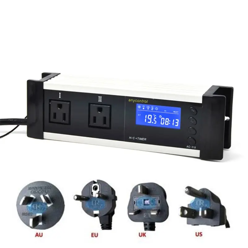 Temperature Controller Aquarium Accessories Thermostat Tortoises Reptiles Temperature Controller with Waterproof Sensor E8BD
Temperature Controller Aquarium Accessories Thermostat Tortoises Reptiles Temperature Controller with Waterproof Sensor E8BD