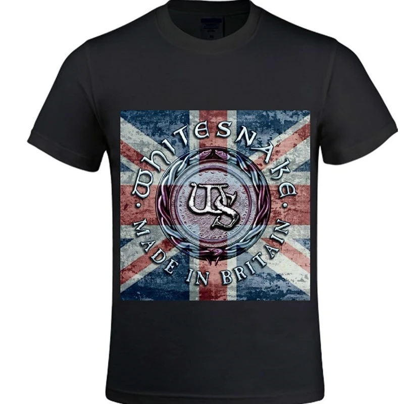 Fashion Logo Printing T Shirts Whitesnake Made In Britain World Record Men Shirt Round Neck Cool
Fashion Logo Printing T Shirts Whitesnake Made In Britain World Record Men Shirt Round Neck Cool