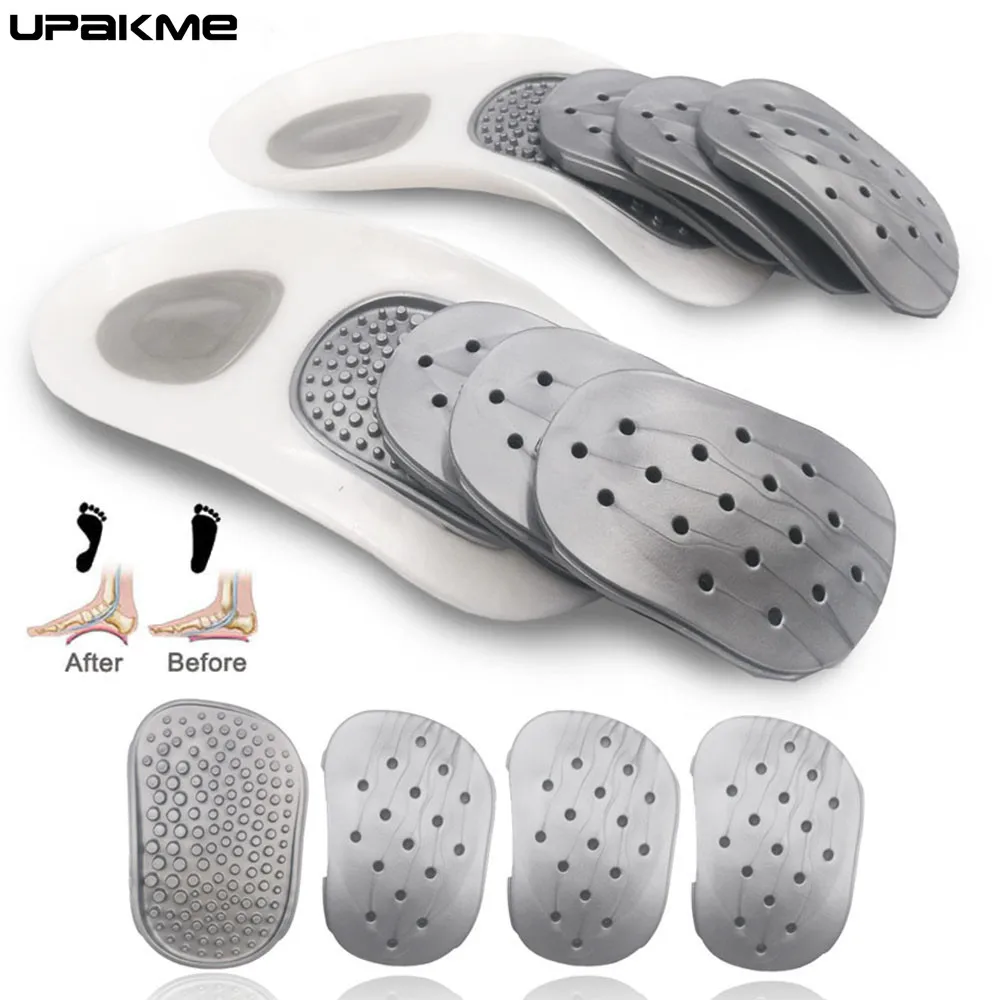 1 Set Flatfoot Orthotics Massage Insoles Cubitus Varus Orthopedic Feet Care Flatfoot Correction Arch Support Orthopedic Cushion
1 Set Flatfoot Orthotics Massage Insoles Cubitus Varus Orthopedic Feet Care Flatfoot Correction Arch Support Orthopedic Cushion