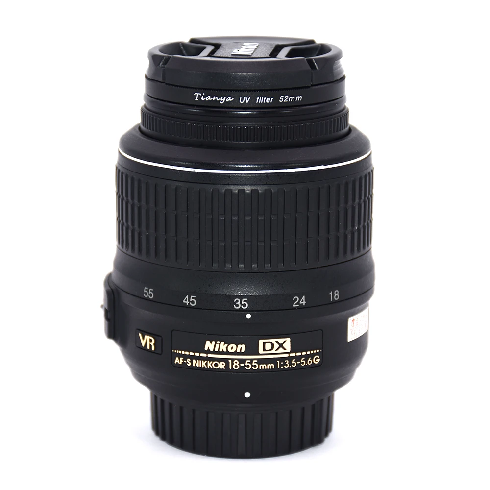 NIKON AF-S DX 18-55 mm f/3.5-5.6G VR focal range Nikon DX format digital SLR sensors
NIKON AF-S DX 18-55 mm f/3.5-5.6G VR focal range Nikon DX format digital SLR sensors
