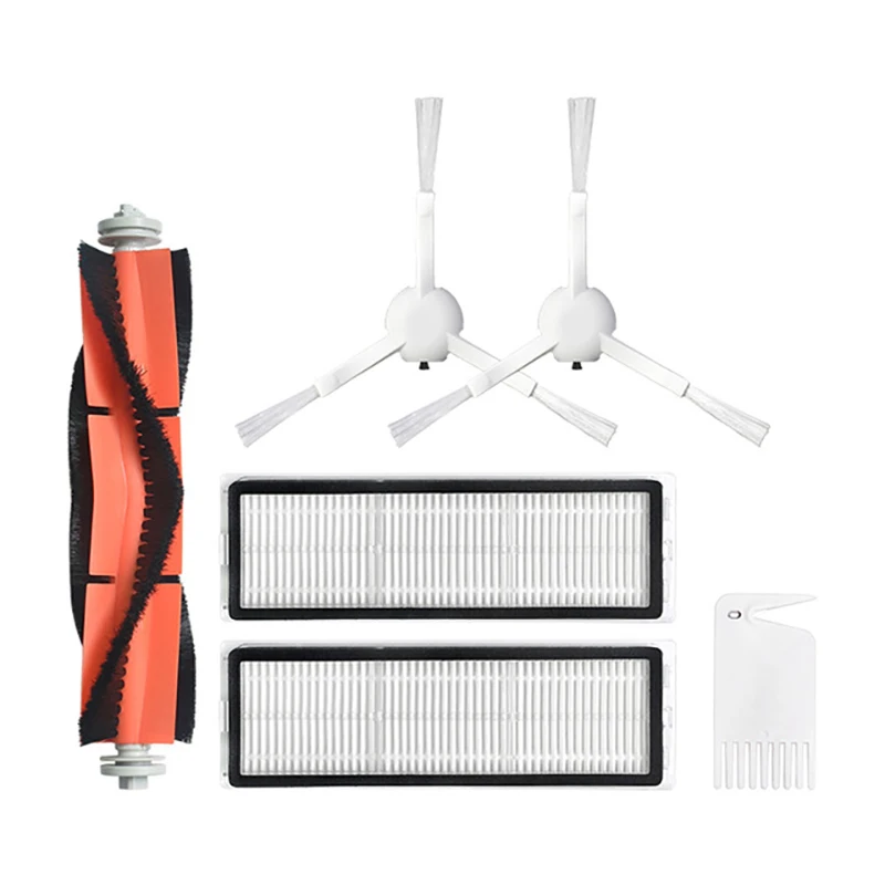 6 Pcs Main Brush Side Brushes Filter for Xiaomi Mijia 1C STYTJ01ZHM Robot Vacuum Cleaner Parts Accessories
6 Pcs Main Brush Side Brushes Filter for Xiaomi Mijia 1C STYTJ01ZHM Robot Vacuum Cleaner Parts Accessories